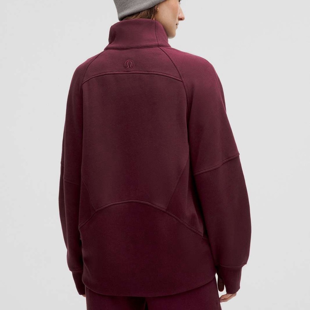 Lululemon Scuba Oversized Funnel-Neck Full Zip
Garnet M/L - Picture 4 of 9